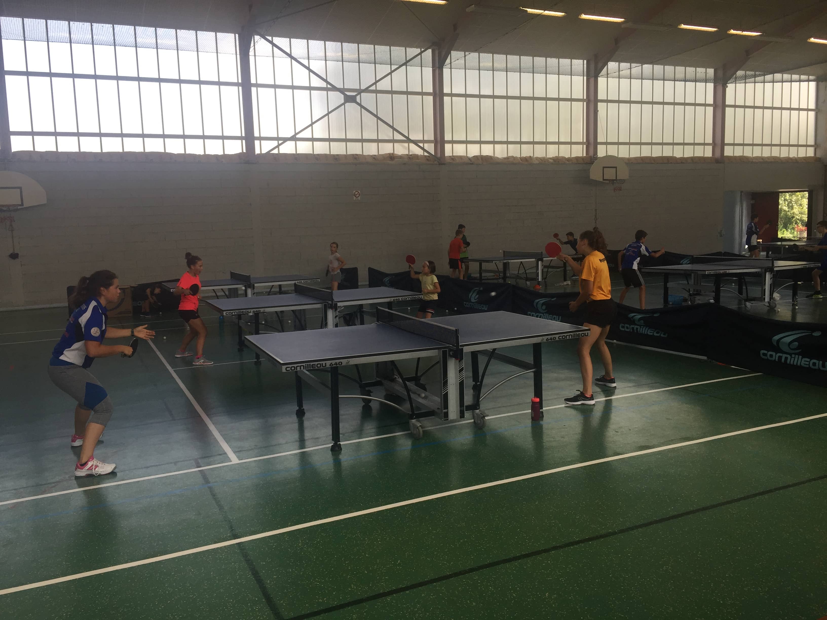 Horaires d'entrainement